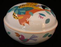 Mikasa JUNGLE FRIENDS #CC104 Trinket Box w/Lid